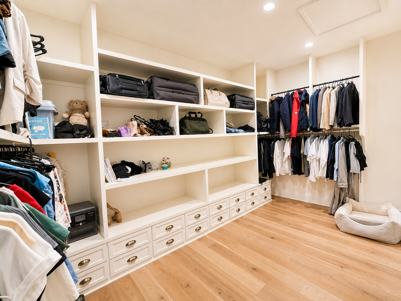 Master closet